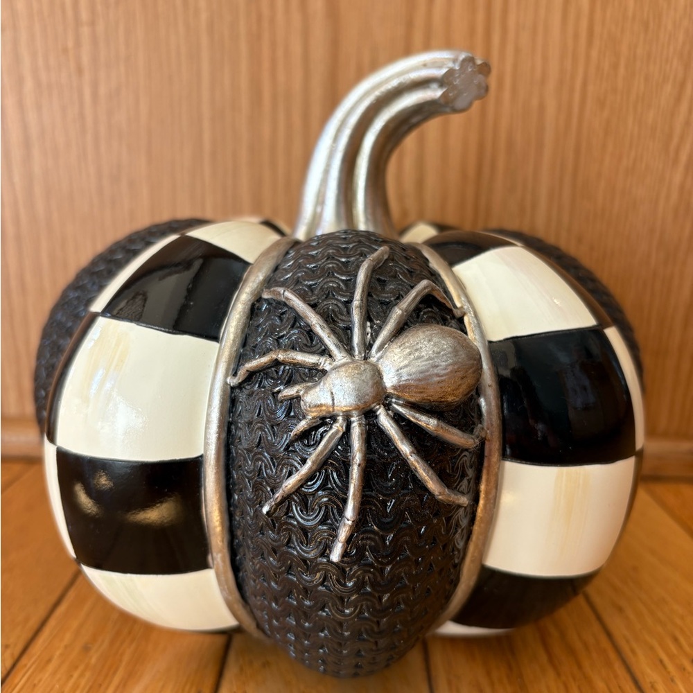 Mackenzie Childs spellbound spider pumpkin